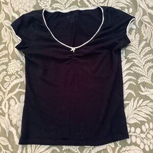 Brandy Melville Navy Tee